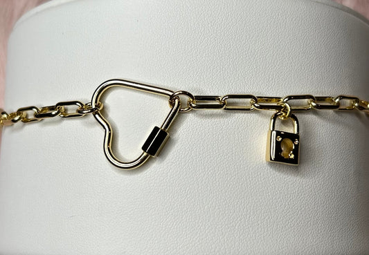 Pepper clip bracelet