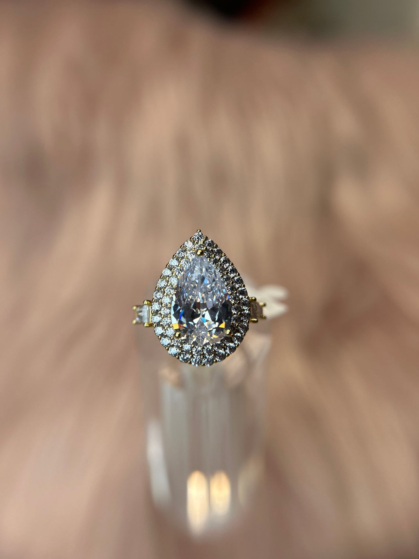 Pear shape ring (size 7)