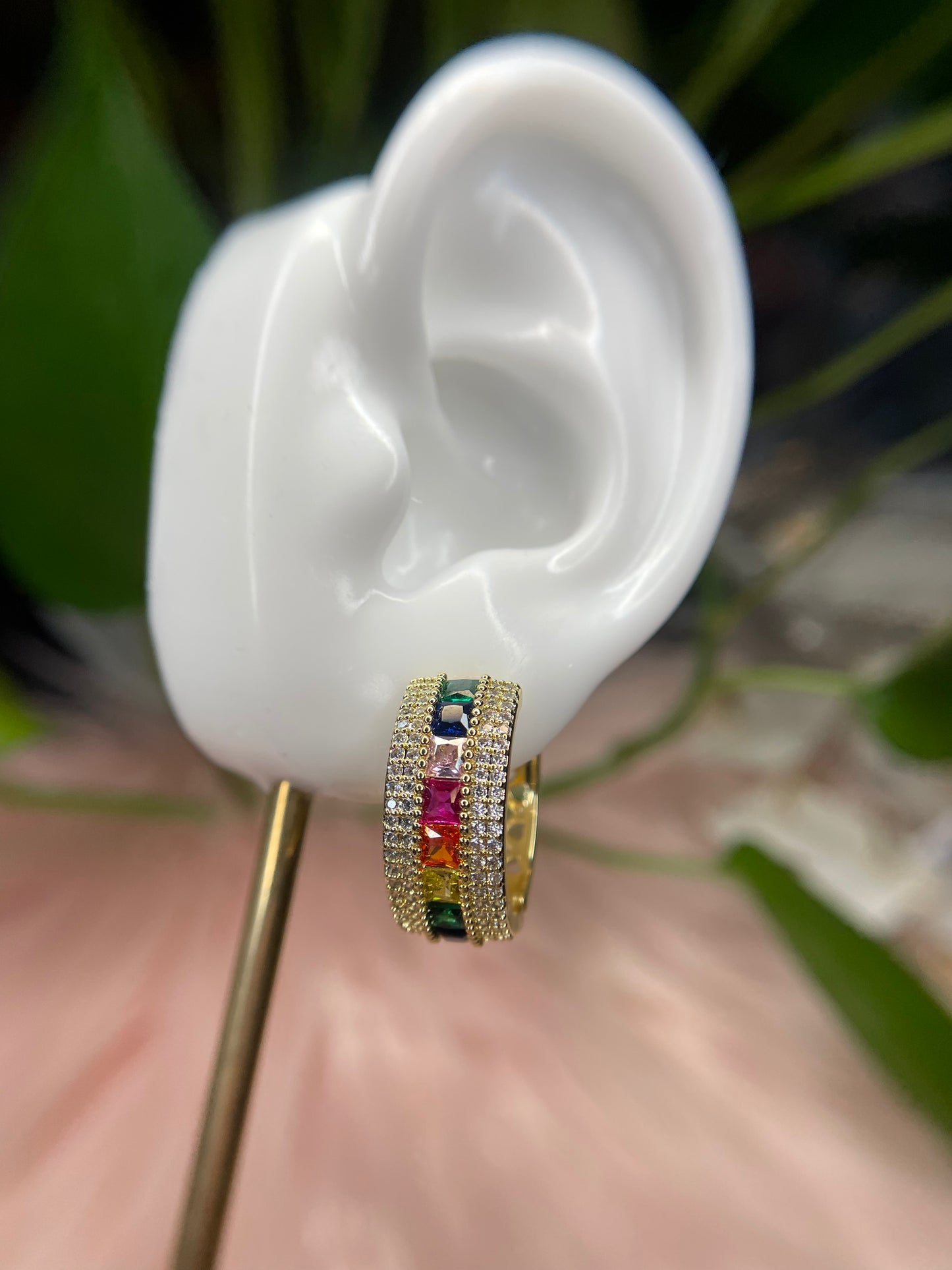 Colorful earrings