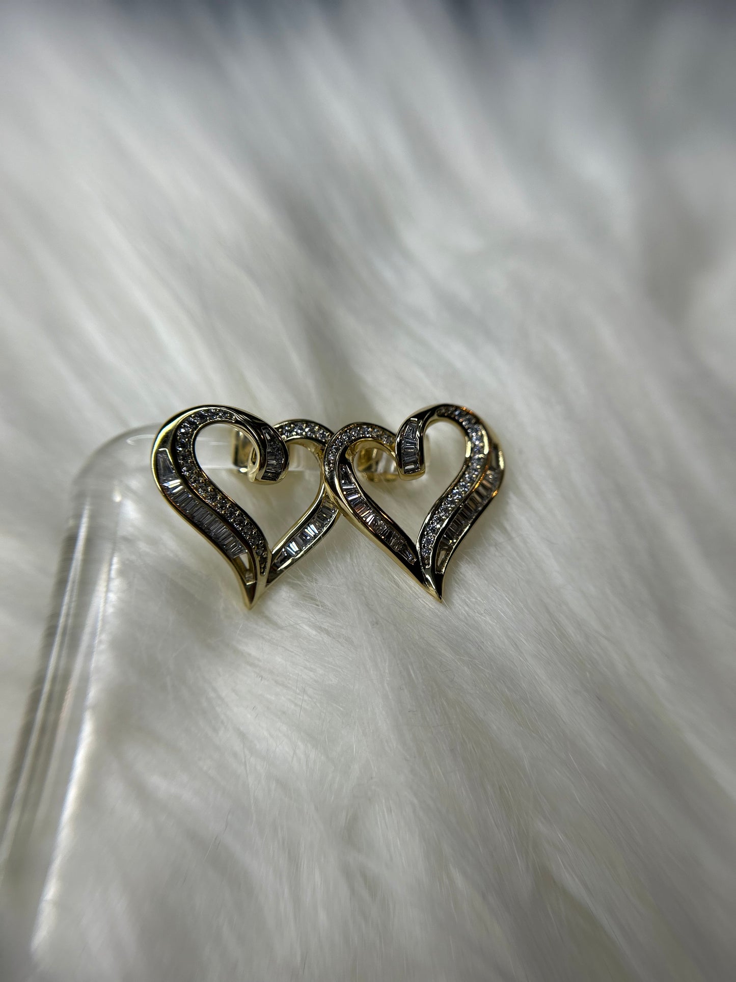 Heart earrings