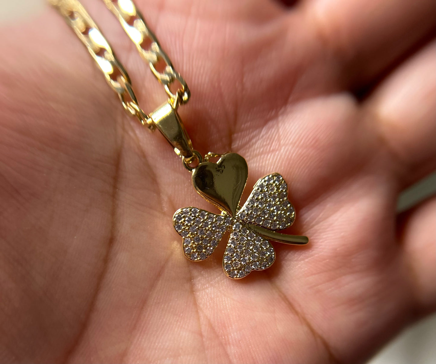 Clover necklace