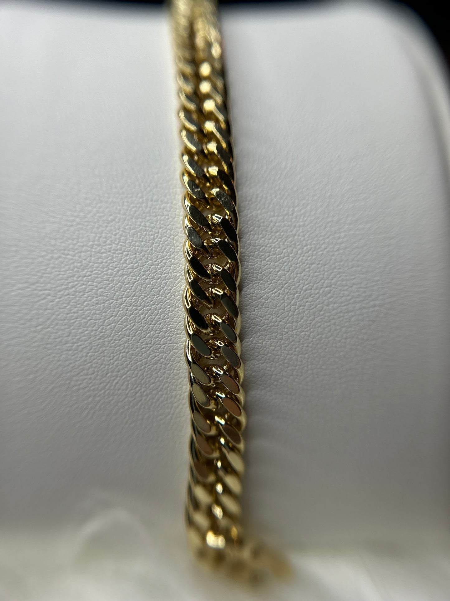 Solid gold plated bracelet