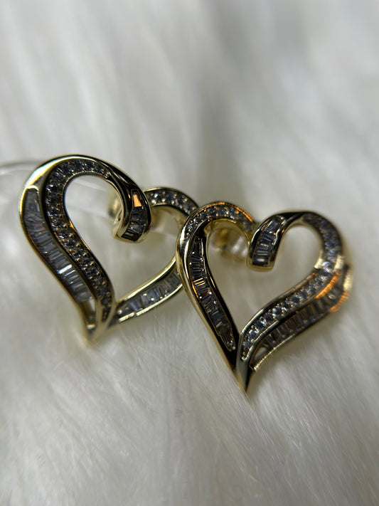 Heart earrings