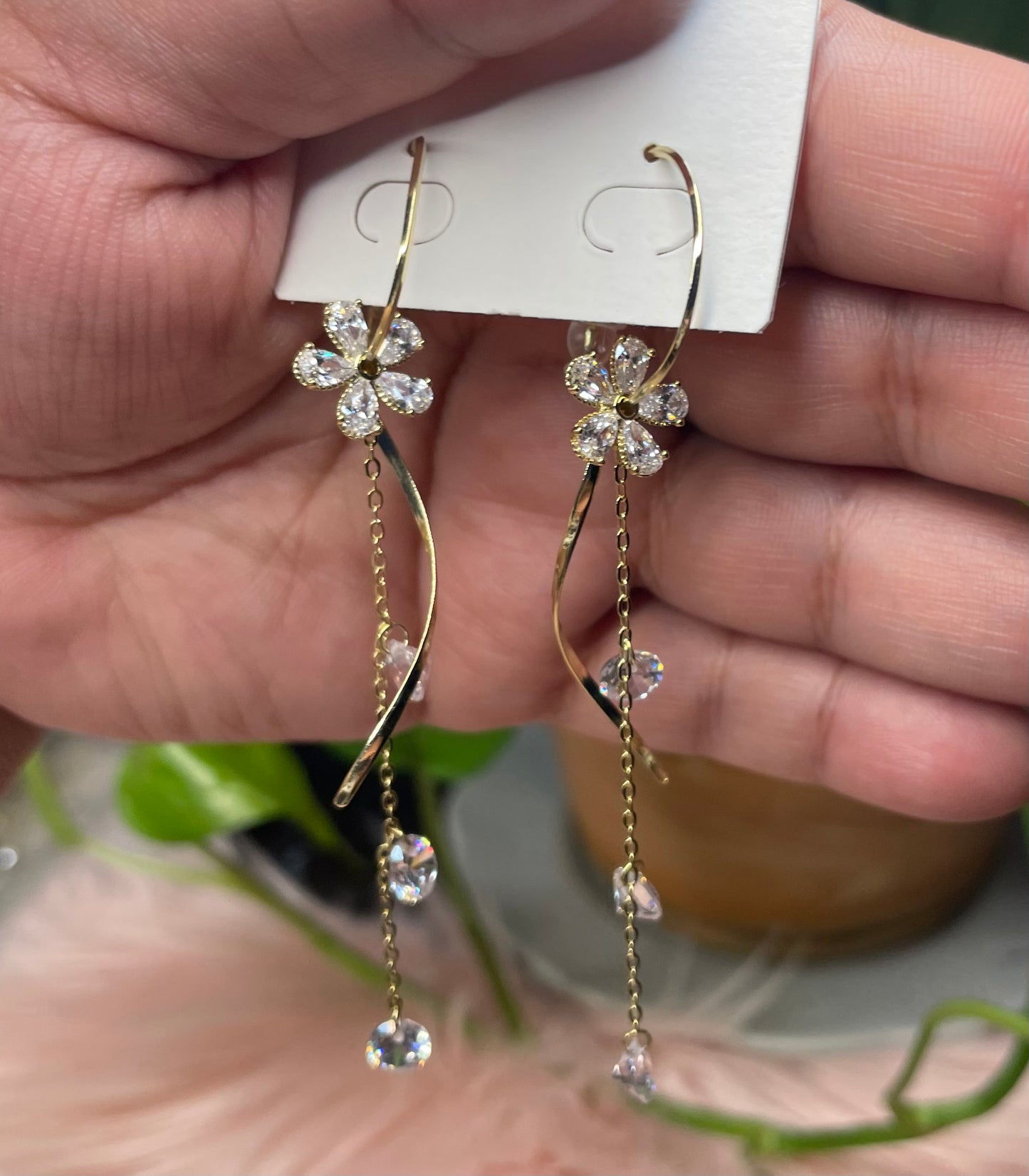 Dangling earrings