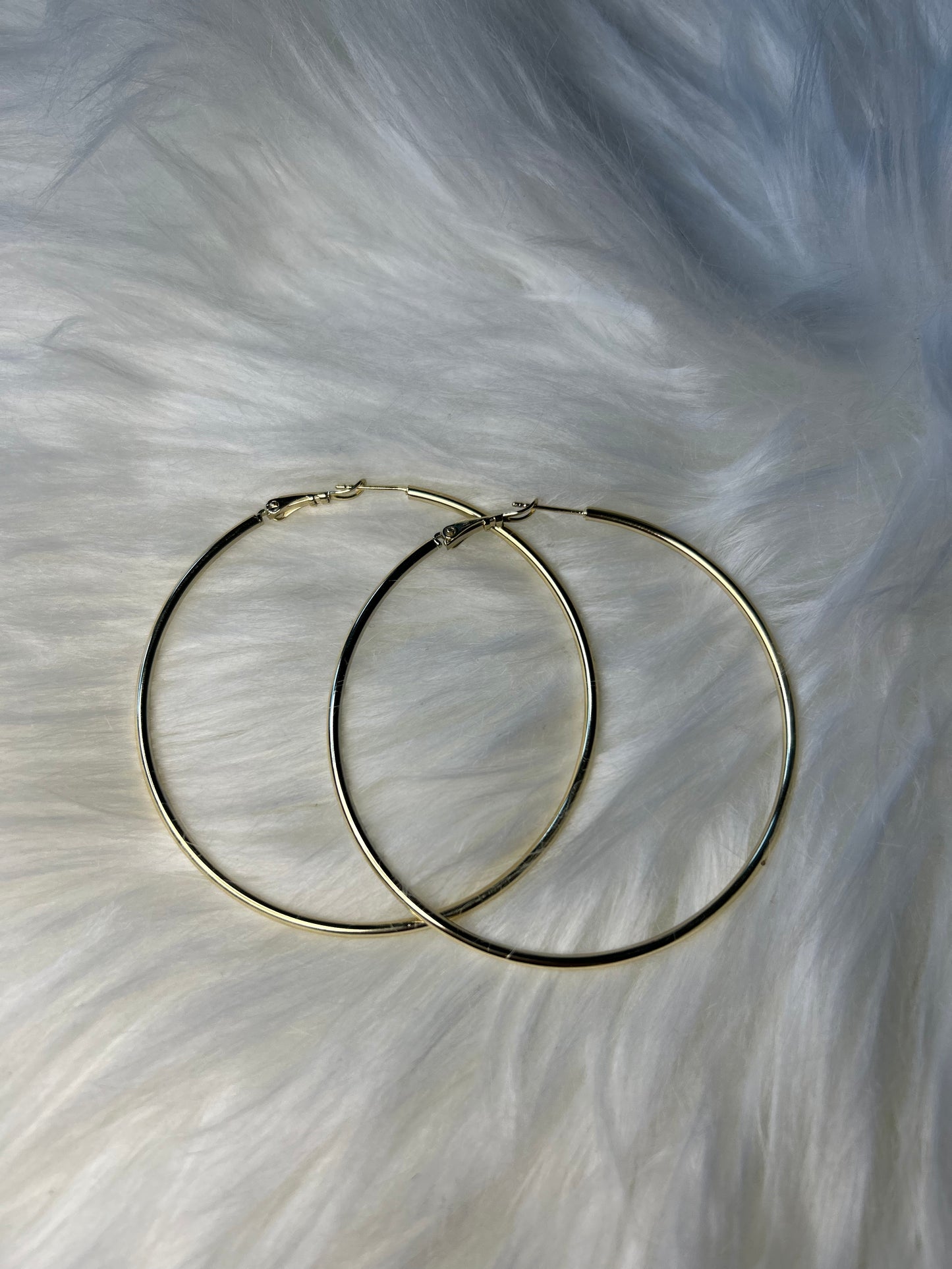 Thin big hoops