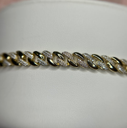 Thick bracelet