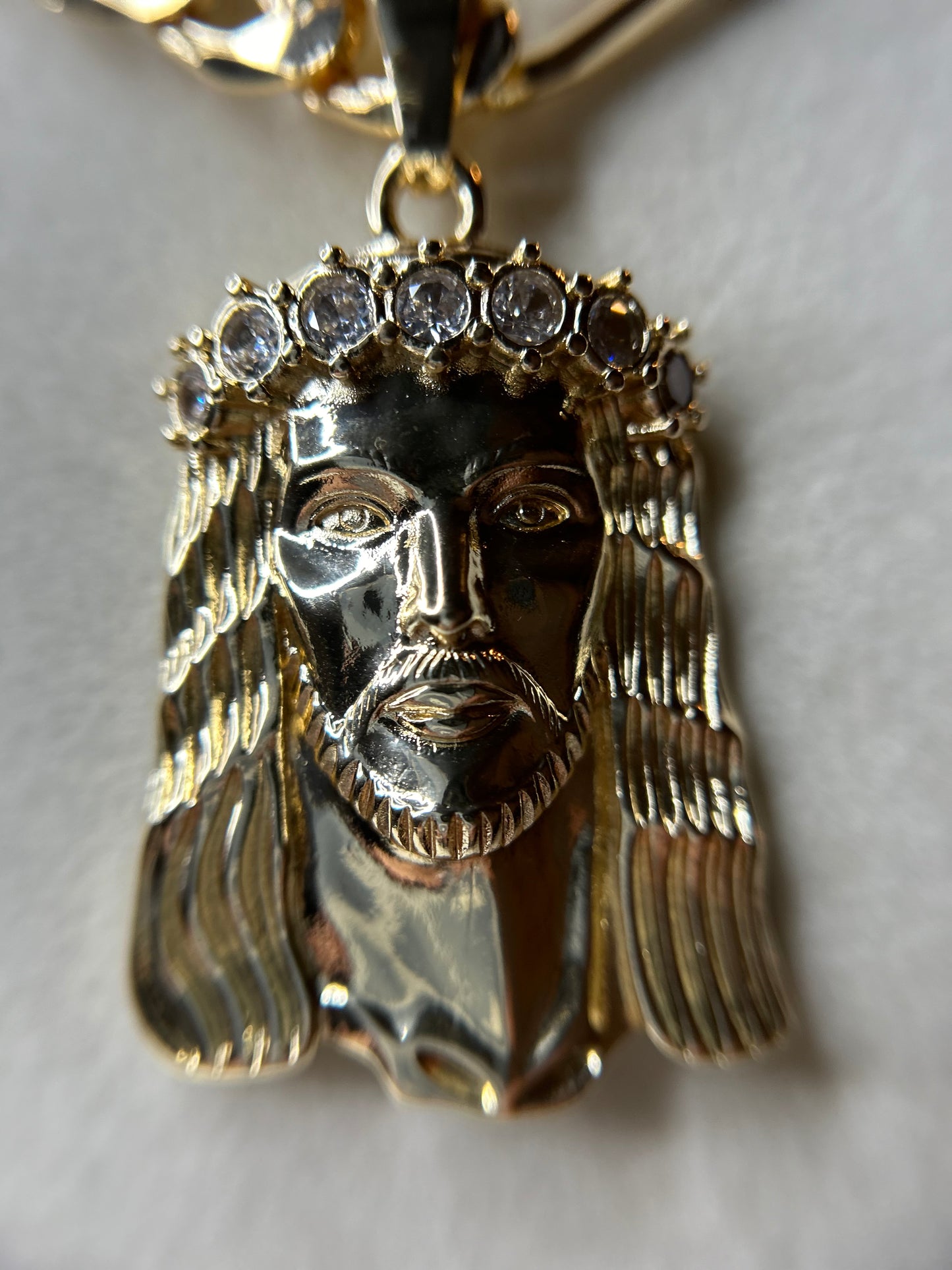 Jesus pendant necklace for men