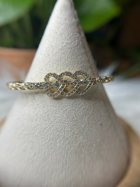 Heart bangle