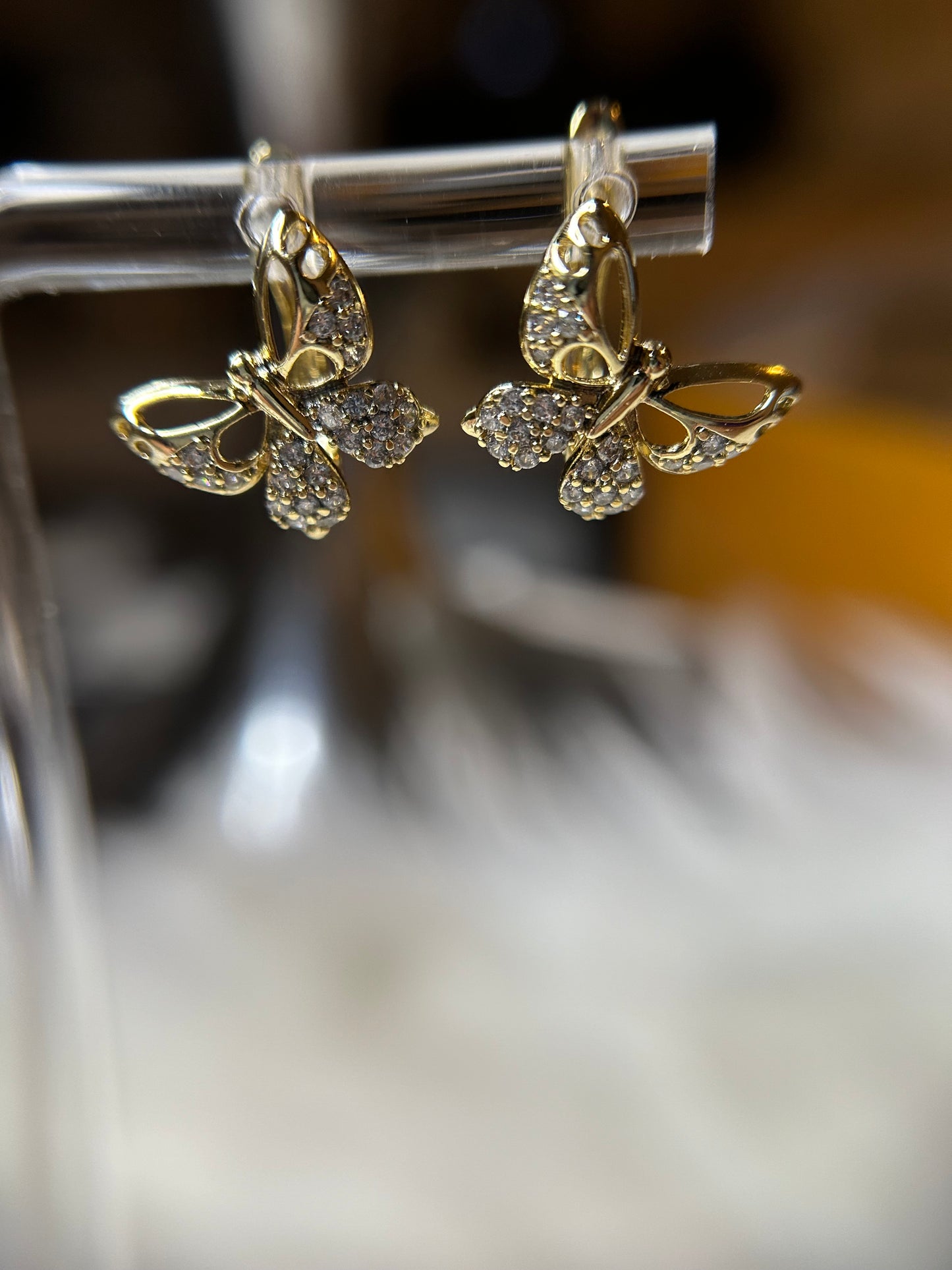 Butterfly earrings