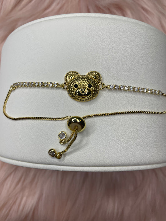 Bear adjustable bracelet