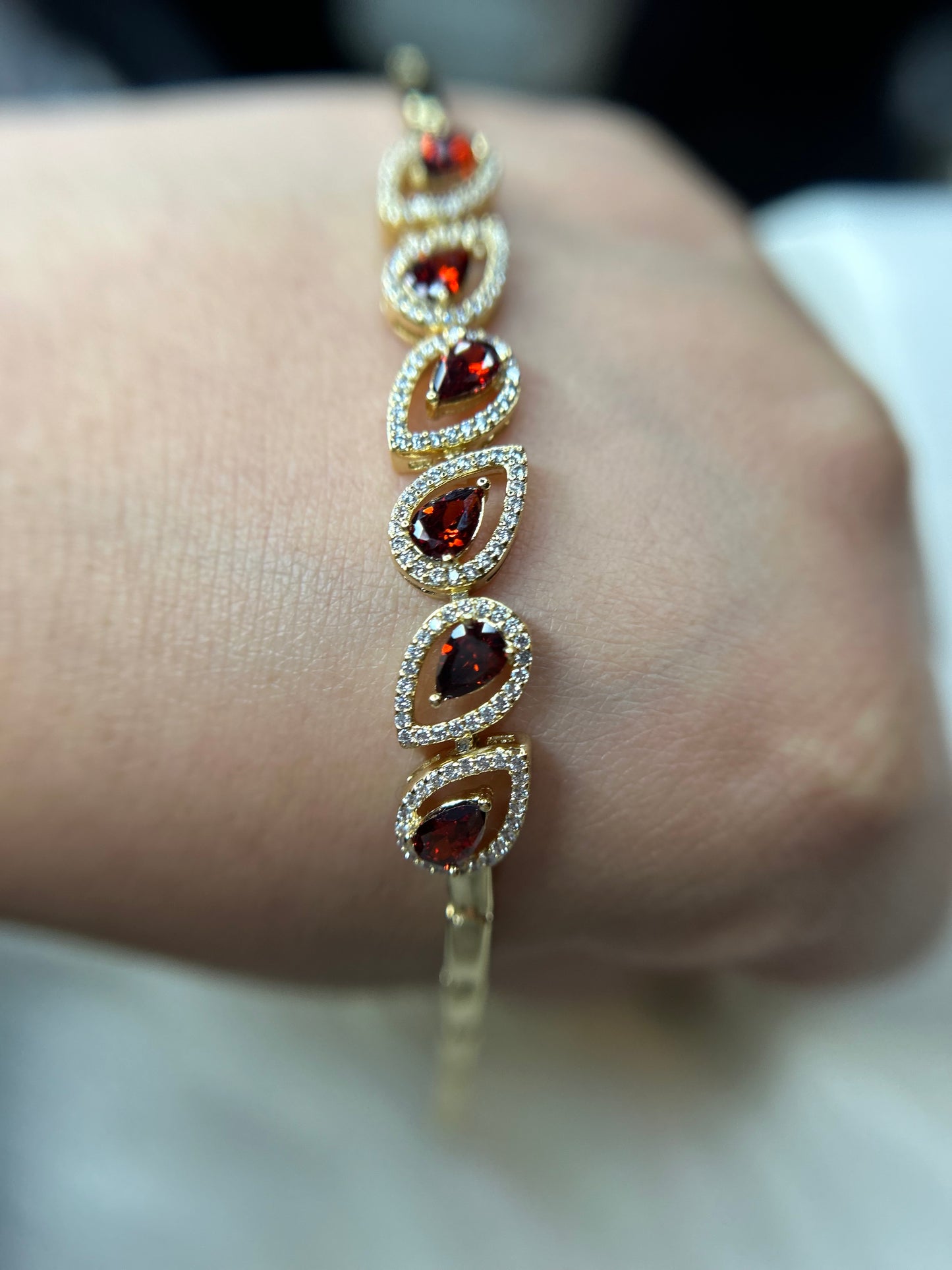 Ruby bracelet