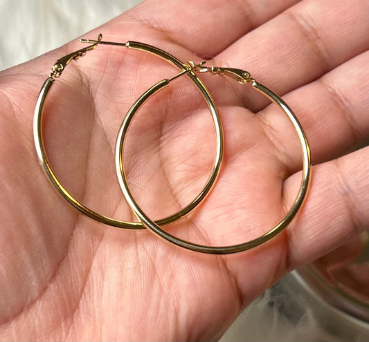 Thin hoops medium