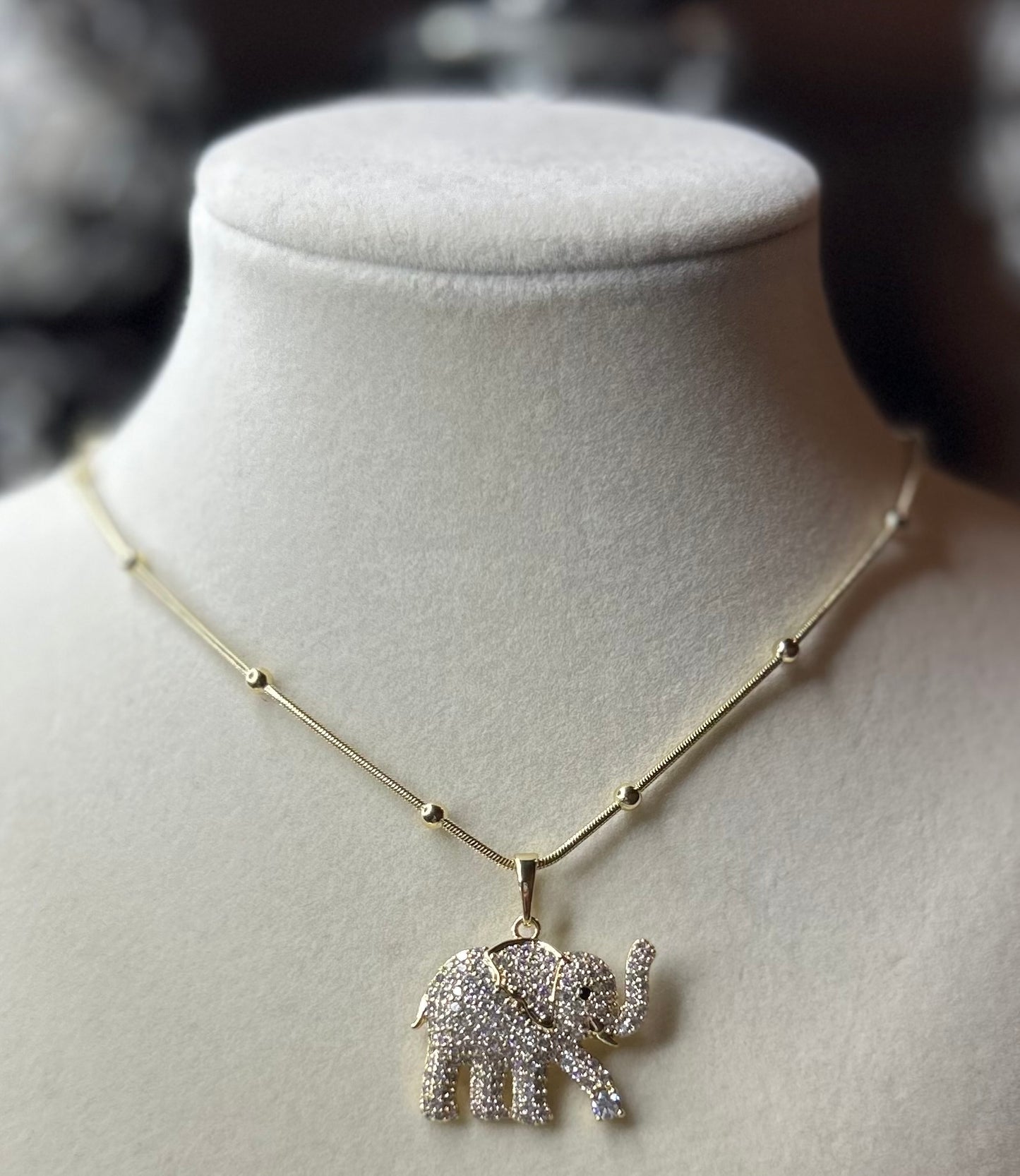 Elephant necklace