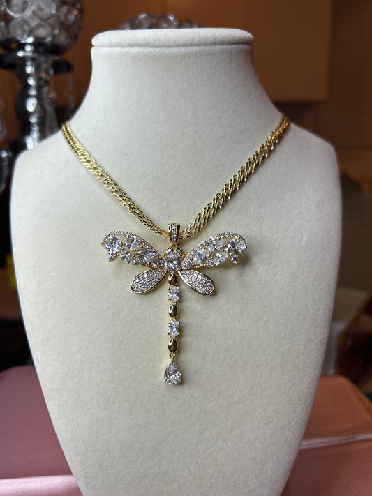 Dragonfly necklace