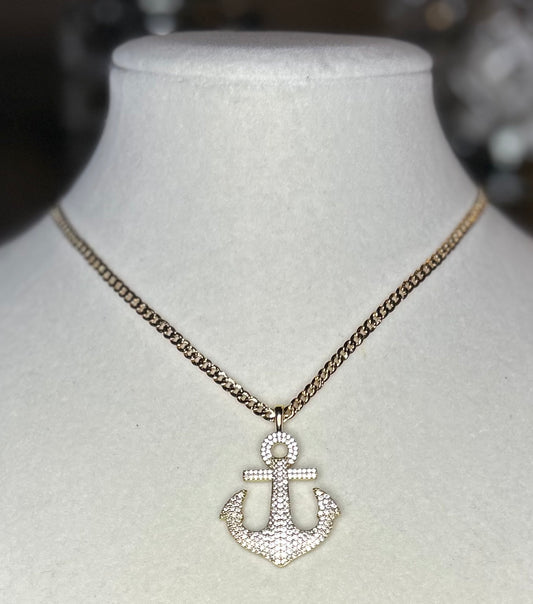 Anchor necklace