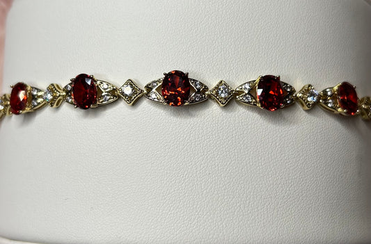 Red stone bracelet