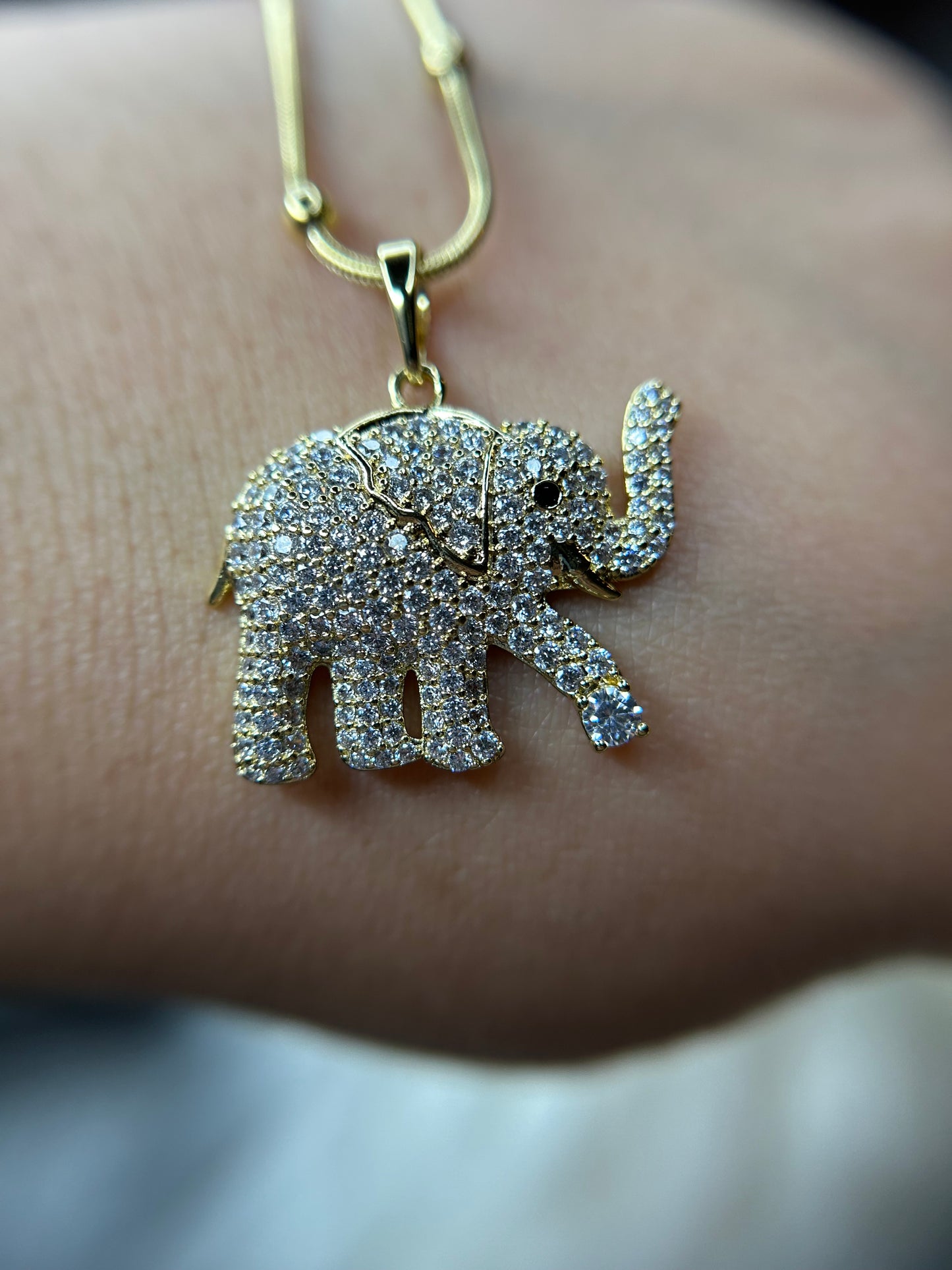 Elephant necklace