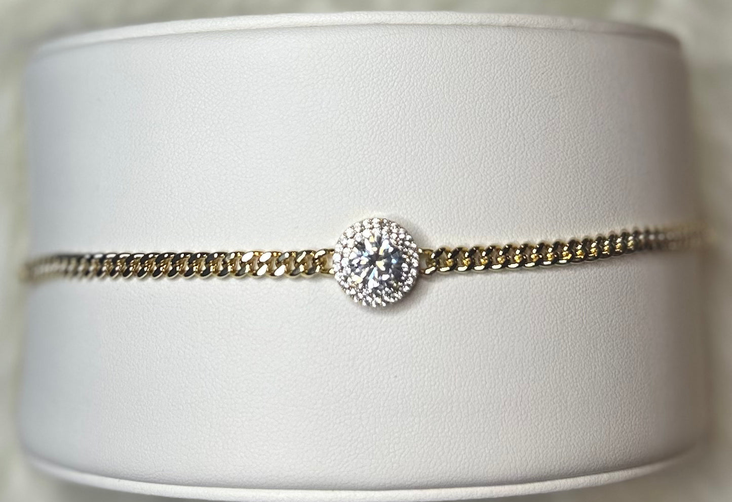 Diamond cuban bracelet