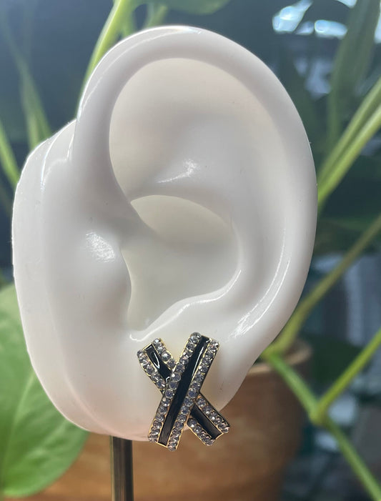 X earrings