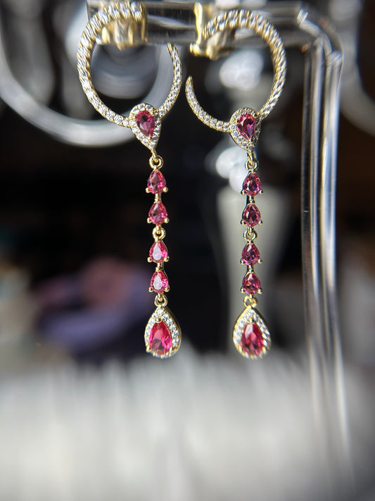 Dangling earrings