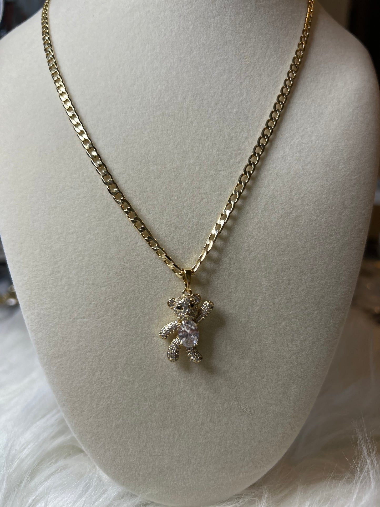 Teddy Bear Necklace