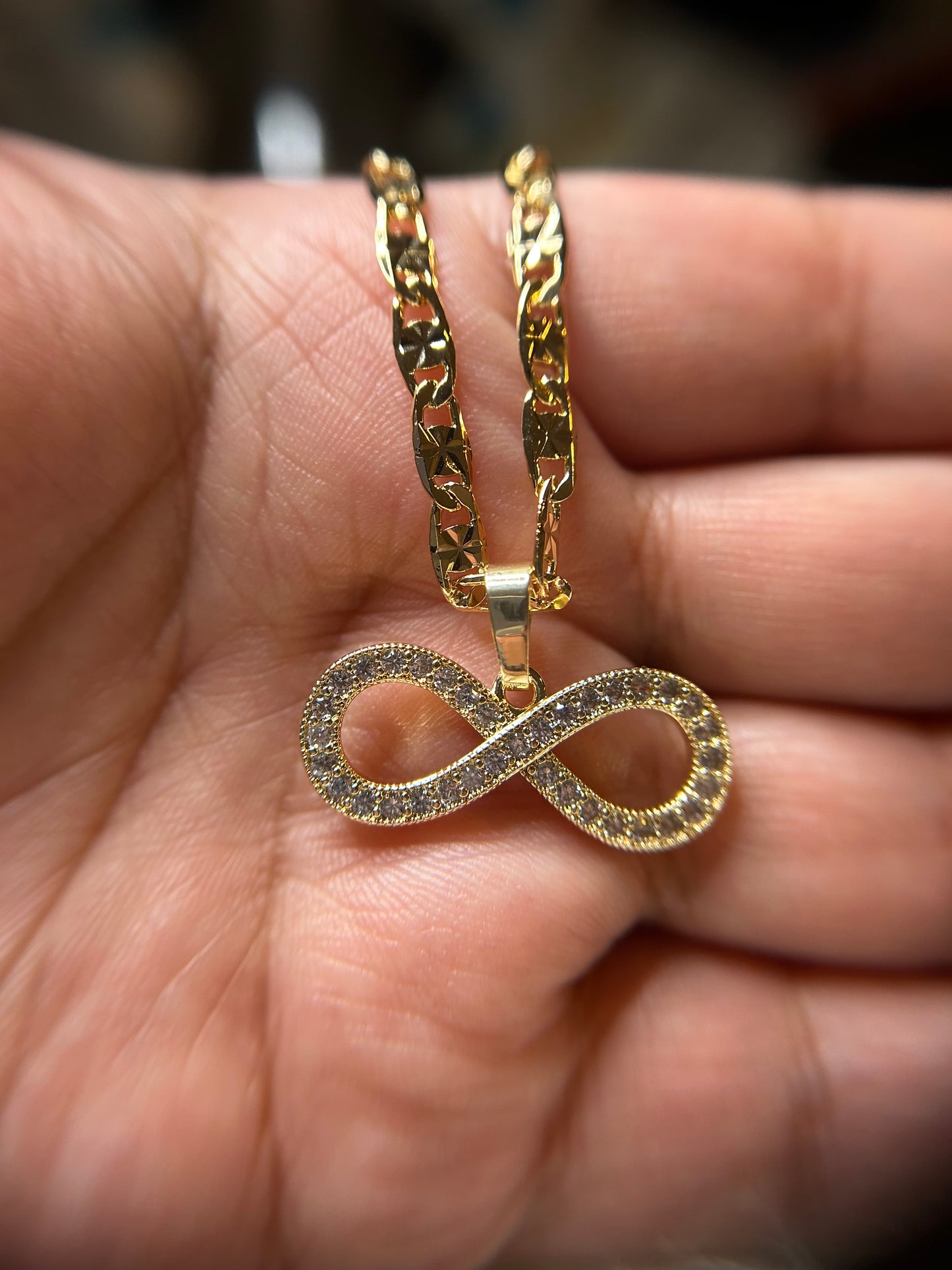 infinity necklace